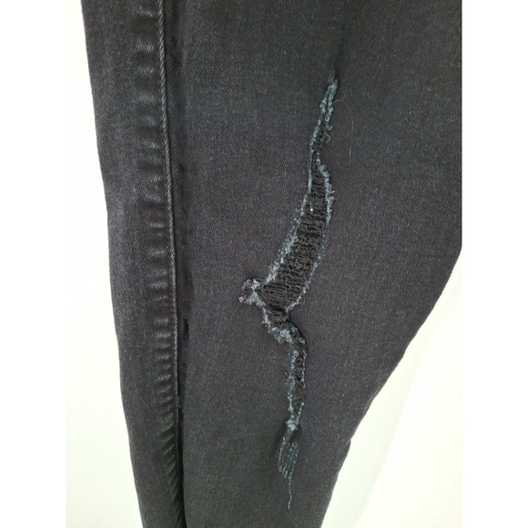 Judy‎ Blue Womens Skinny Fit Black Distressed Jeans 13/31 - Picture 5 of 13